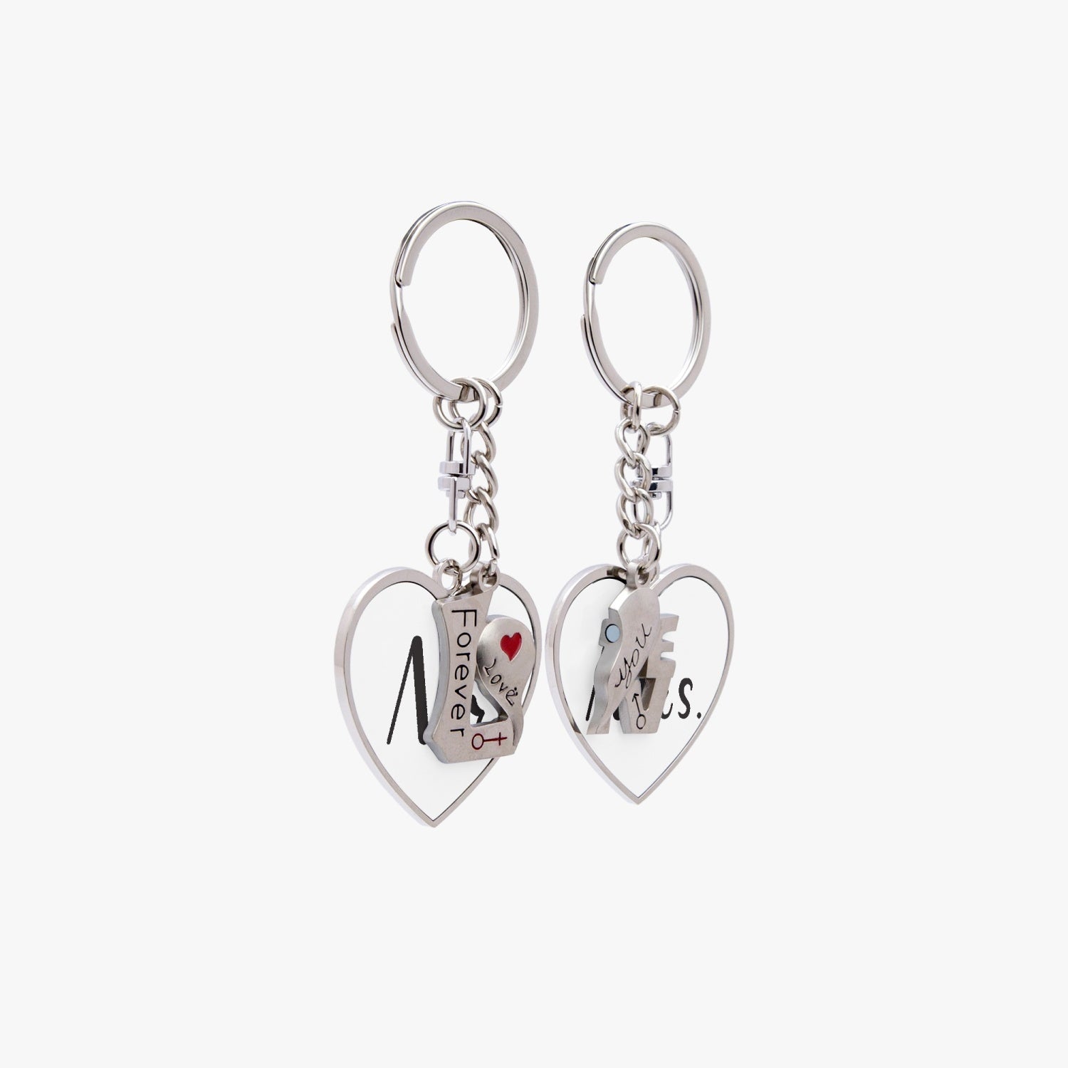 Mr. & Mrs. Couple Magnetic Keychain - Kim’s Signature Beauty & Accessories    (Store description)