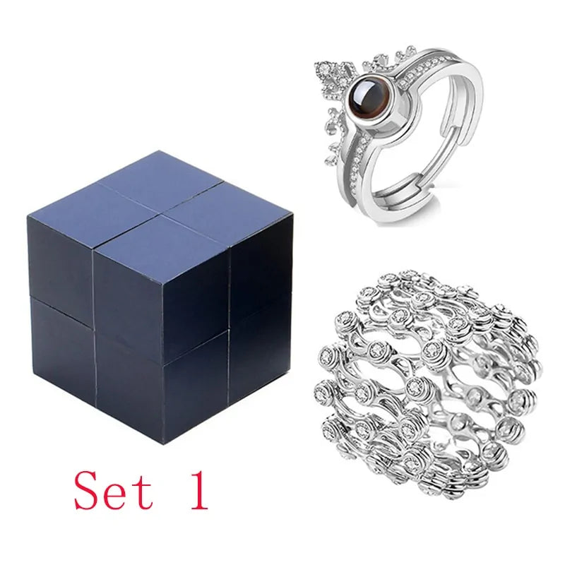 I Love You Ring Set & Jewelry Box - Kim’s Signature Beauty & Accessories    (Store description)