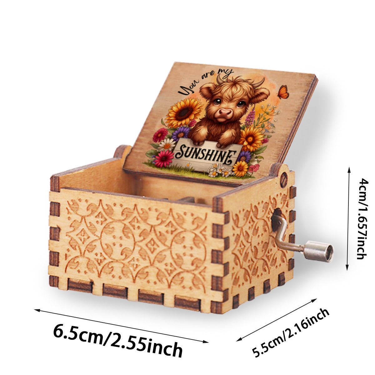 Highland Cow Music Box - Kim’s Signature Beauty & Accessories    (Store description)