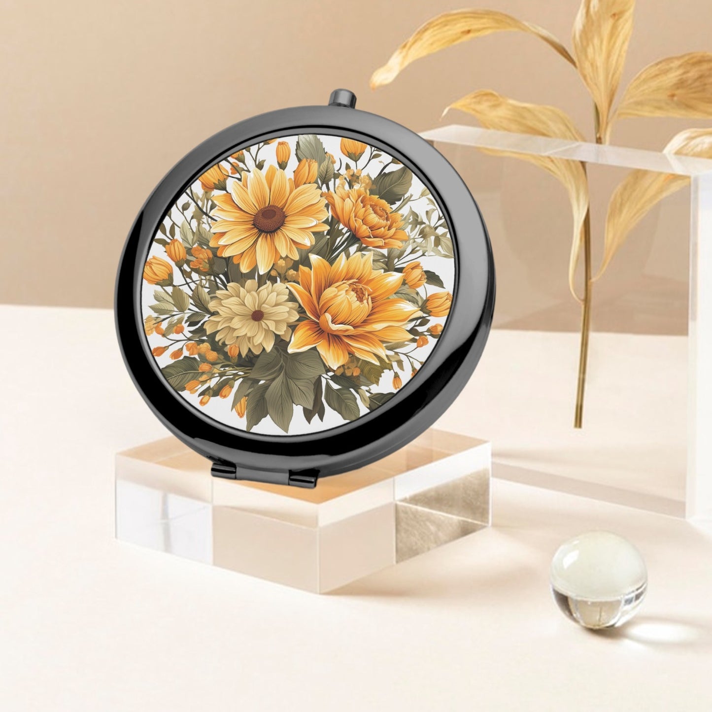 Sunshine | Compact Mirror - Kim’s Signature Beauty & Accessories    (Store description)