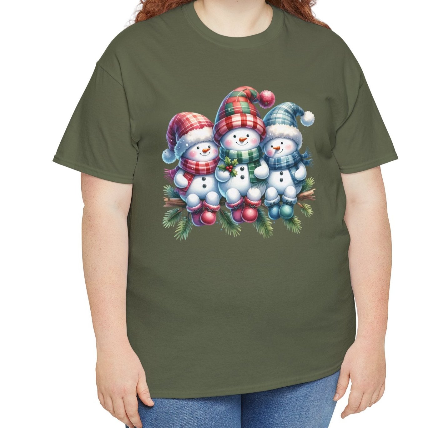 Snowman Trio Tee - Kim’s Signature Beauty & Accessories    (Store description)