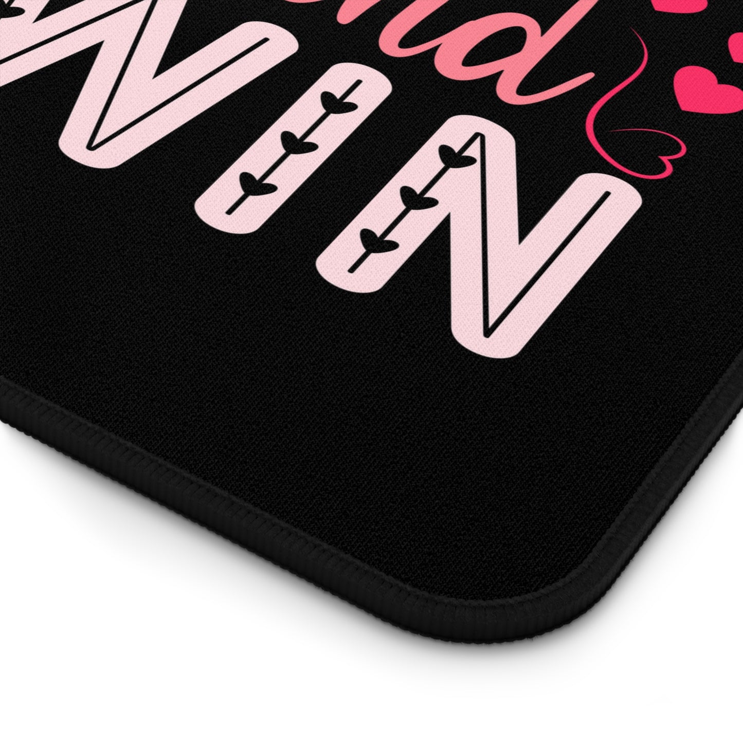 Love you More. The End! Desk Mat