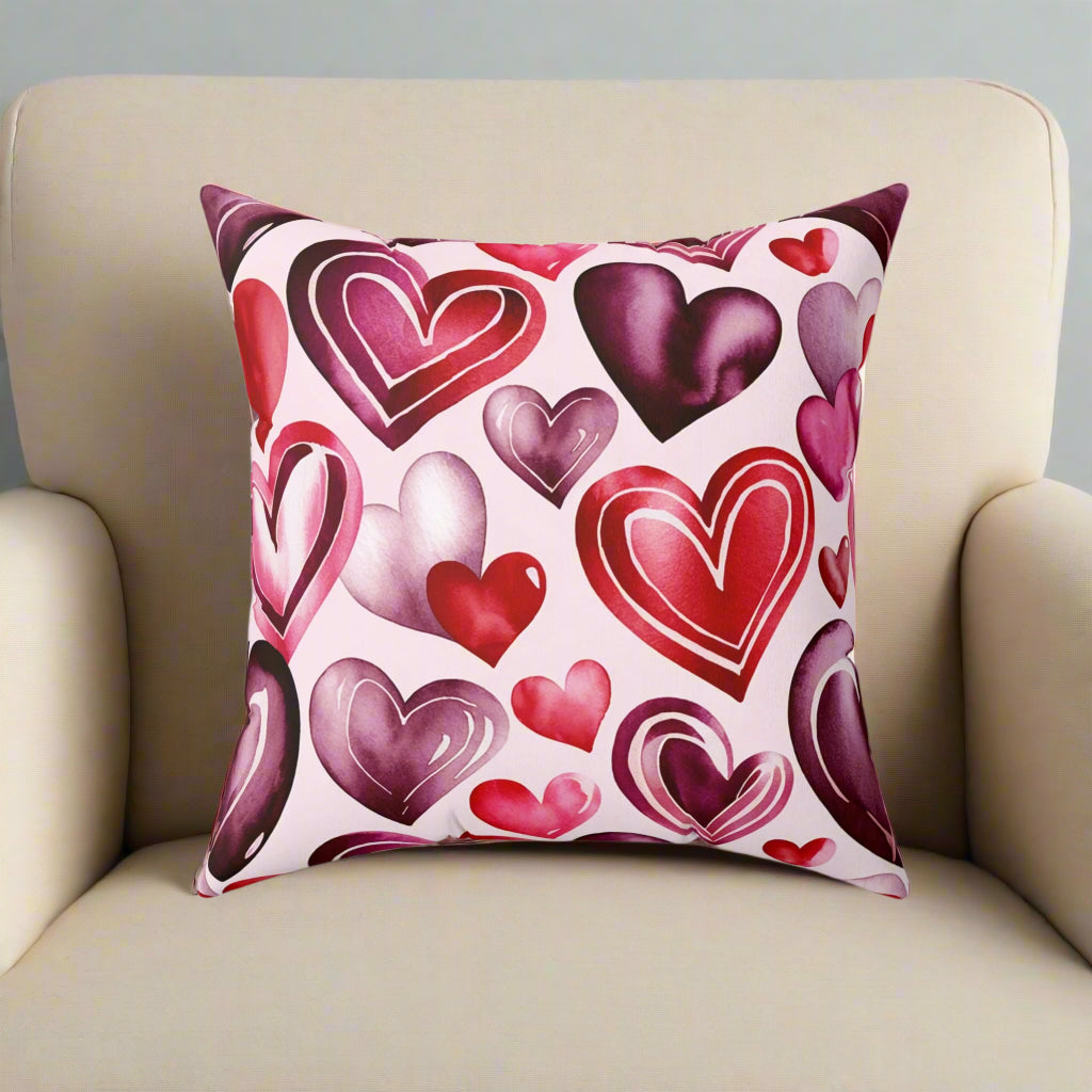 Sweetheart Symphony Decorative Pillow