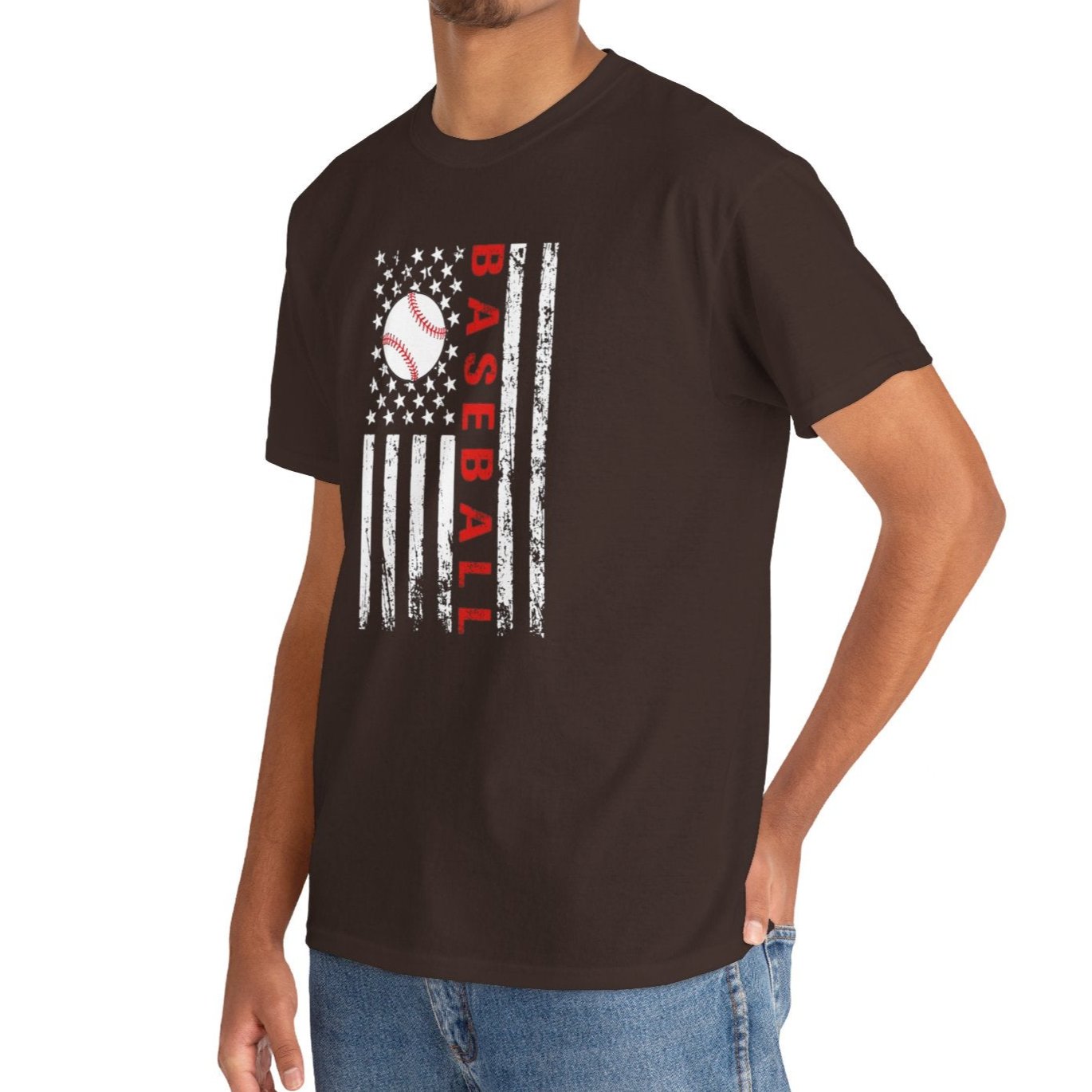 American Baseball Cotton Tee - Kim’s Signature Beauty & Accessories    (Store description)