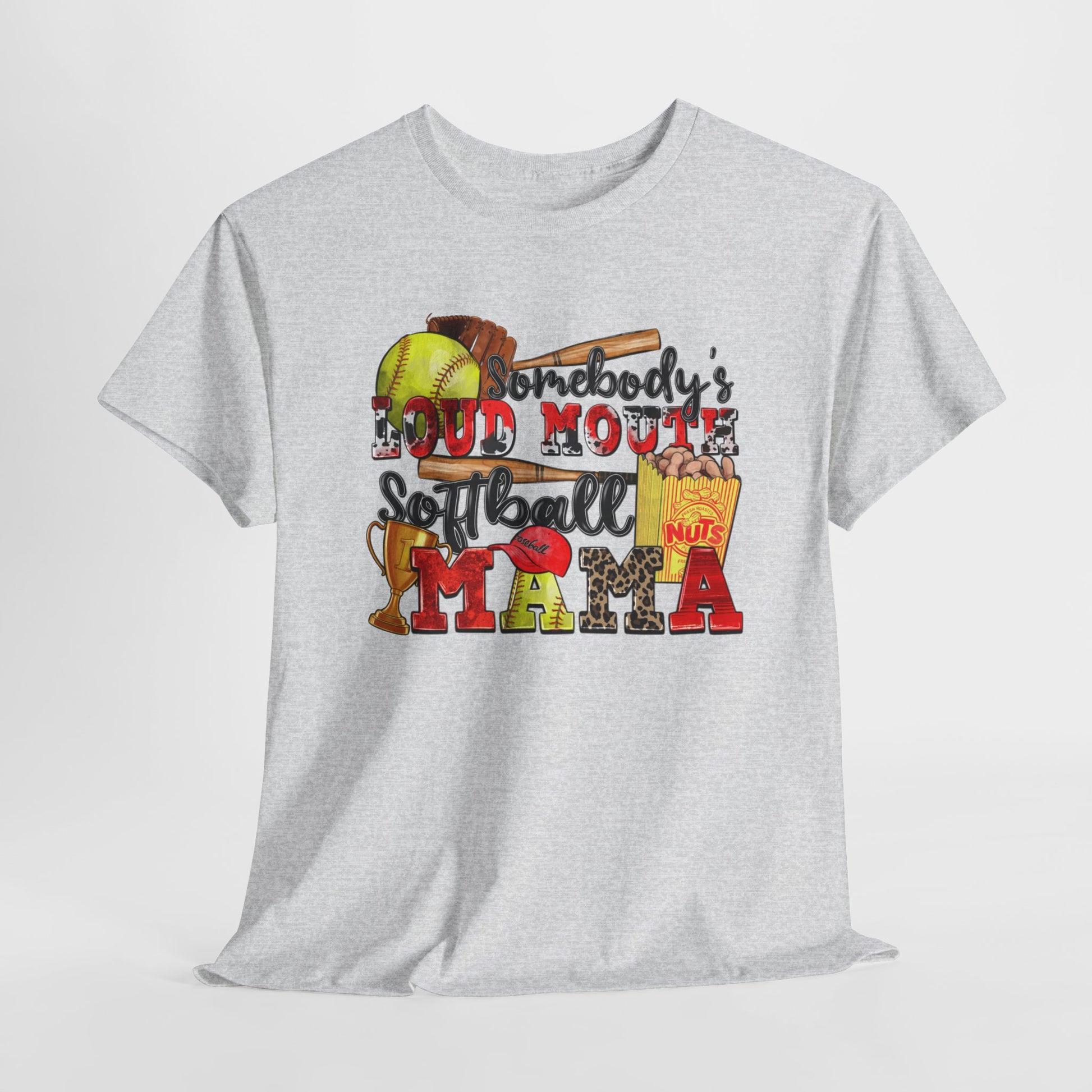 Somebody's Loud Mouth Softball Mama Tee - Kim’s Signature Beauty & Accessories    (Store description)