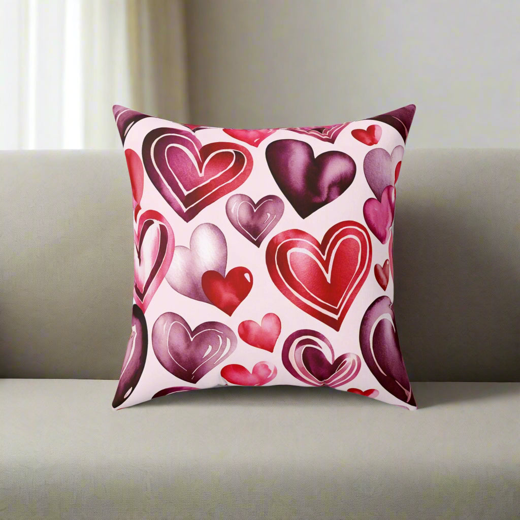 Sweetheart Symphony Decorative Pillow