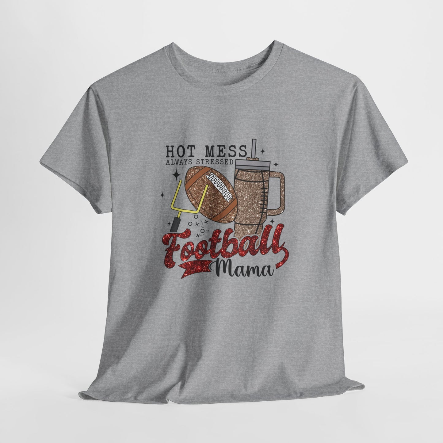 Hot Mess Football Mama Tee - Kim’s Signature Beauty & Accessories    (Store description)