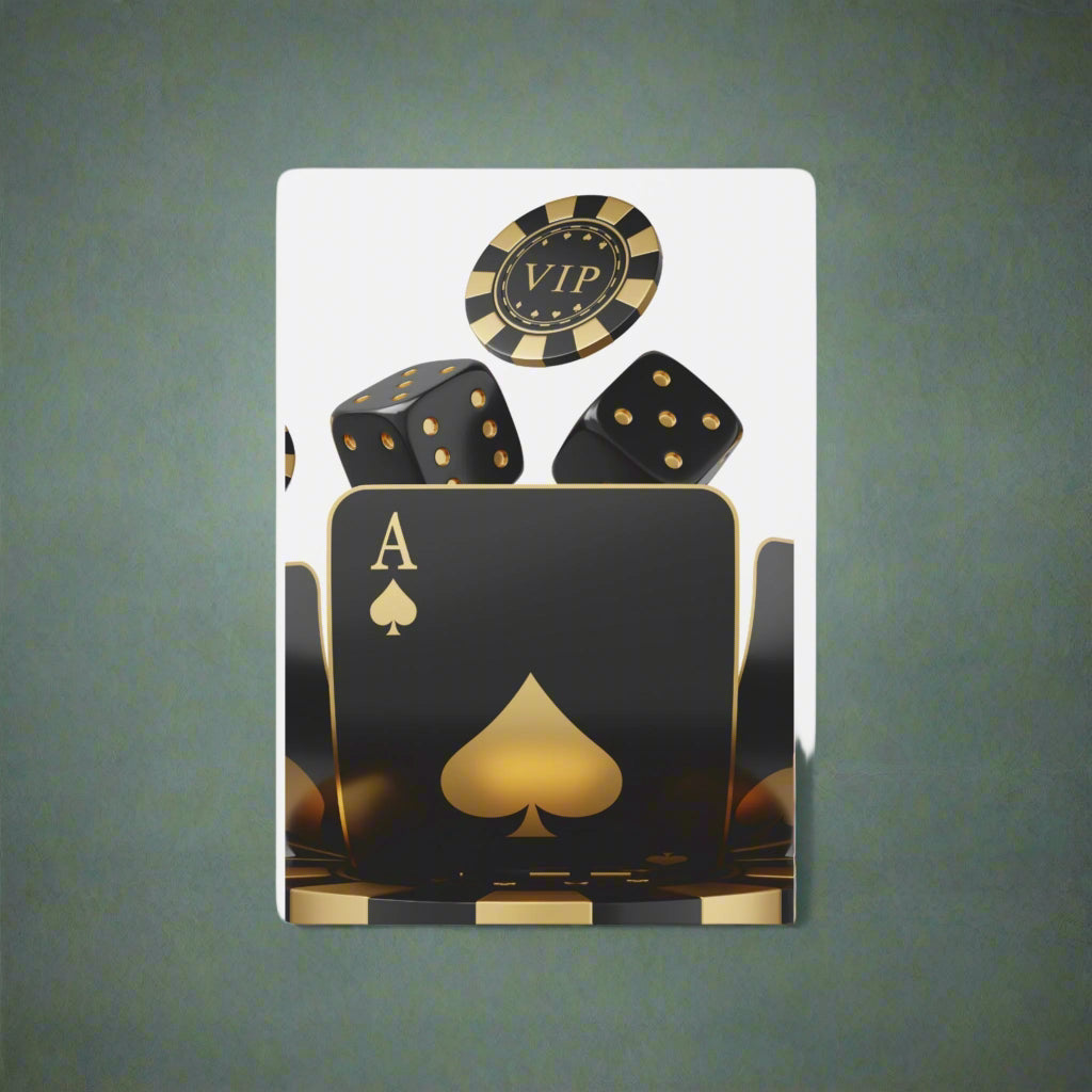 Cards & Chips Poker Playing Cards