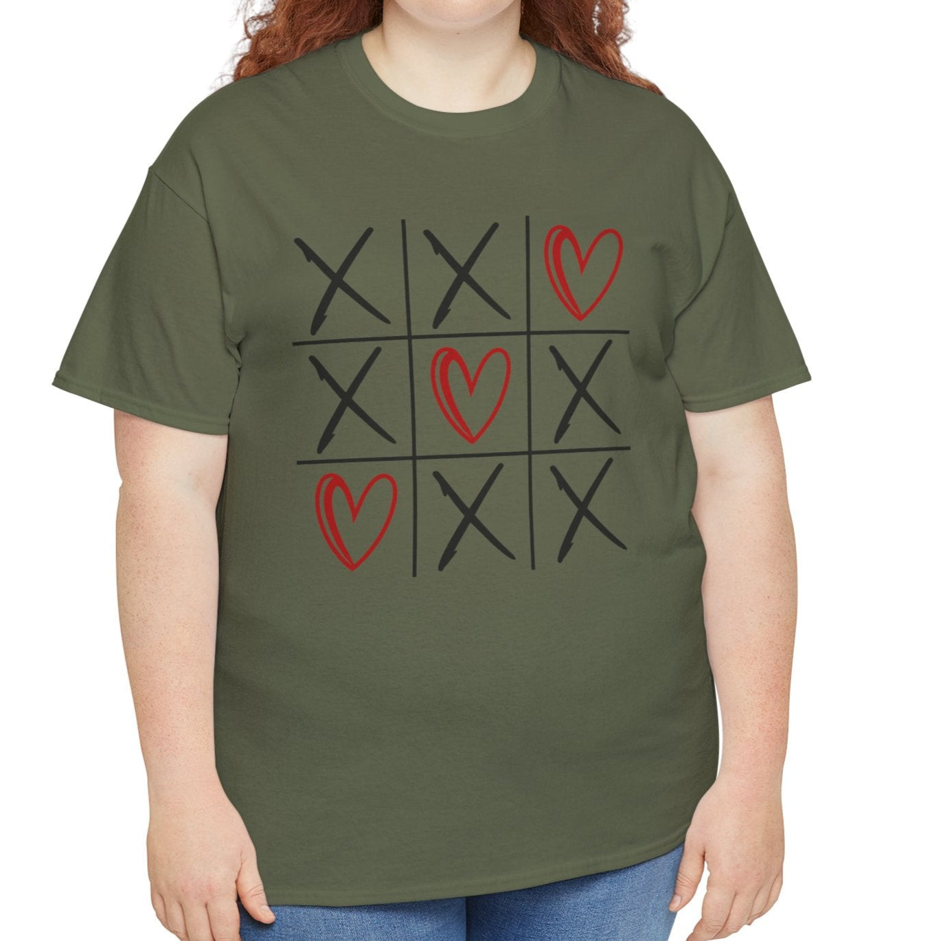 XOXOXO Tic-Tac-Toe -Tee