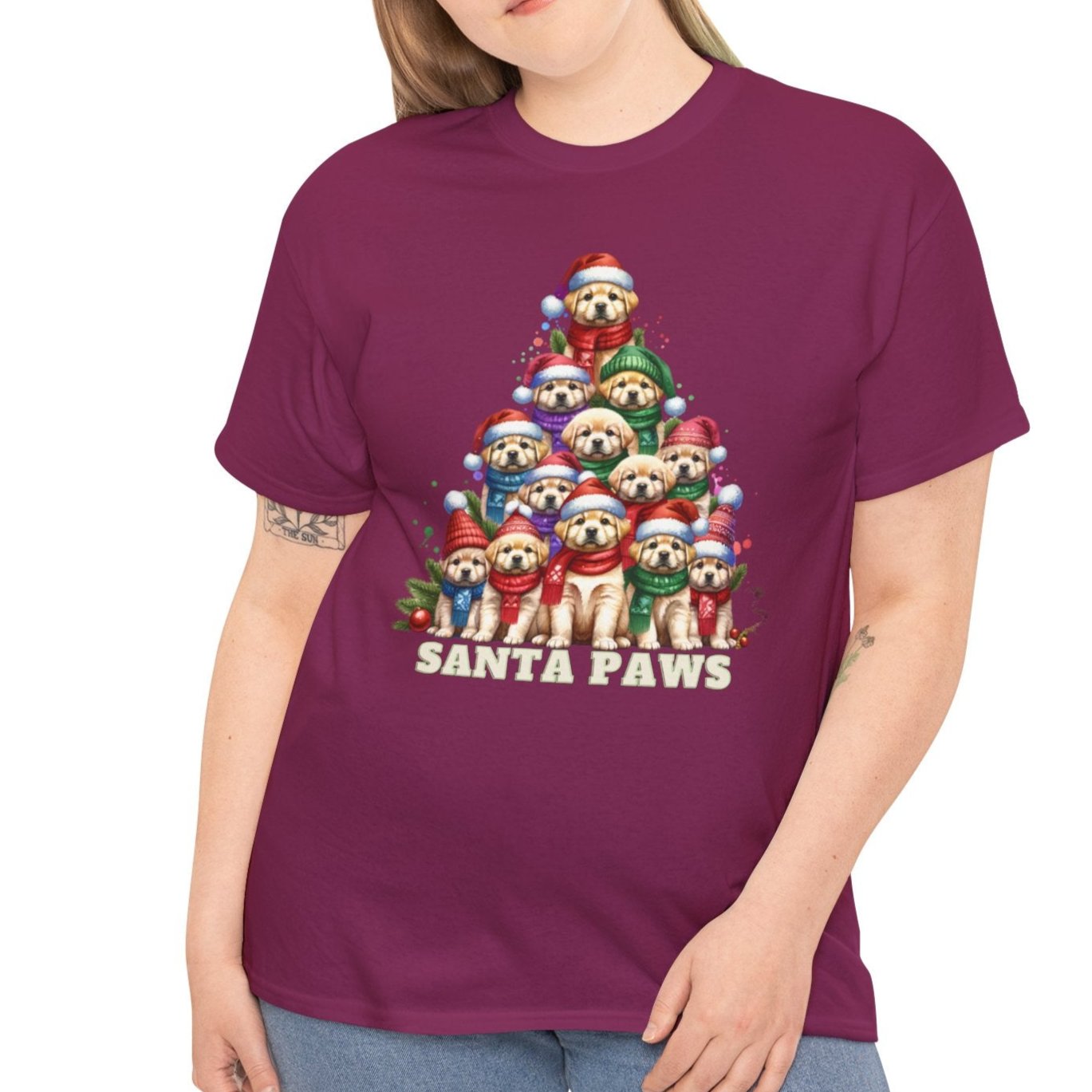 Santa Paws Tree Tee - Kim’s Signature Beauty & Accessories    (Store description)