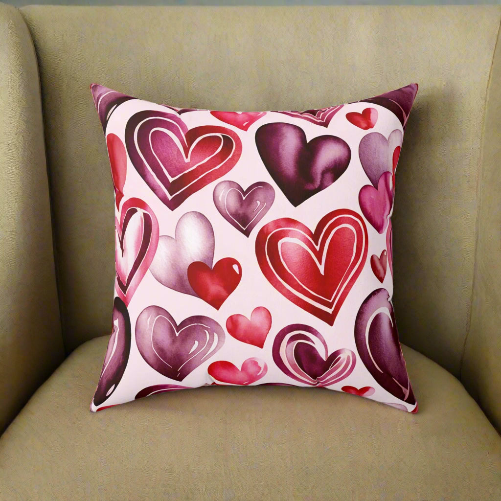 Sweetheart Symphony Decorative Pillow