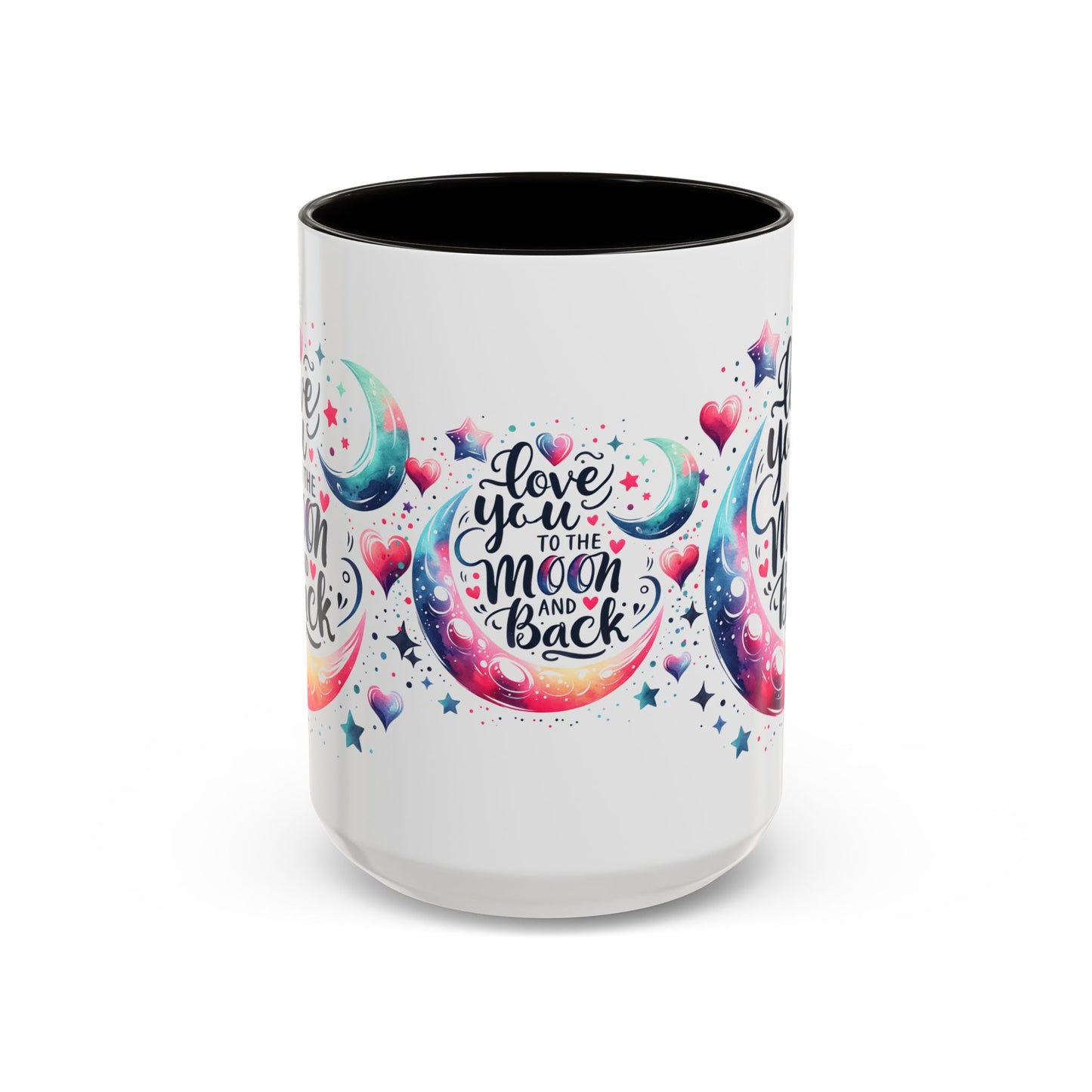 Love You to the Moon Colorful Mugs (11oz, 15oz)