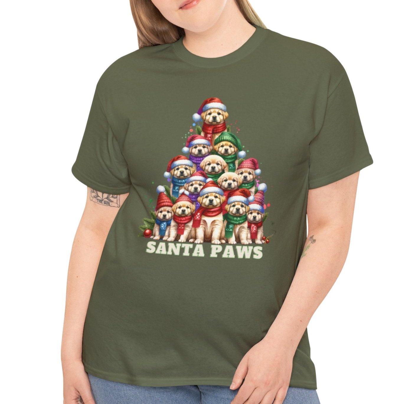 Santa Paws Tree Tee - Kim’s Signature Beauty & Accessories    (Store description)