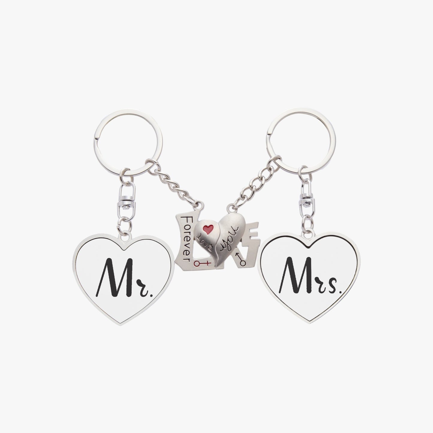 Mr. & Mrs. Couple Magnetic Keychain - Kim’s Signature Beauty & Accessories    (Store description)