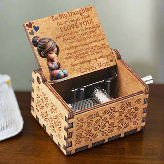 Praying Girl Message Music Box - Kim’s Signature Beauty & Accessories    (Store description)