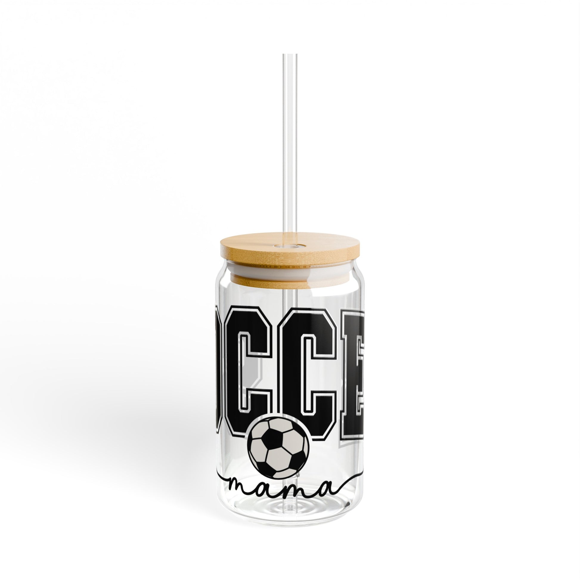 Soccer Mom | Sipper Glass, 16oz - Kim’s Signature Beauty & Accessories    (Store description)