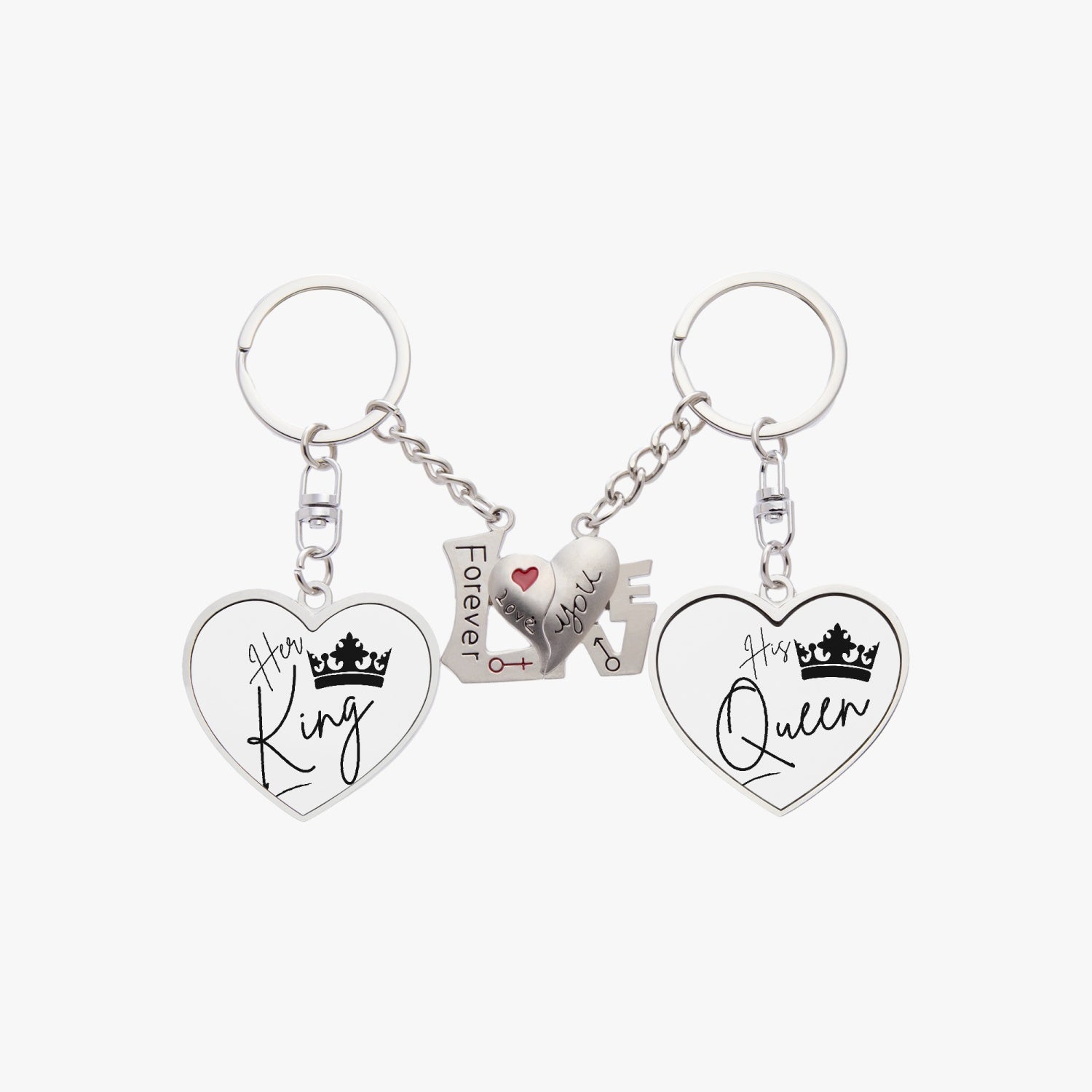 His & Her Couple Magnetic Keychain - Kim’s Signature Beauty & Accessories    (Store description)