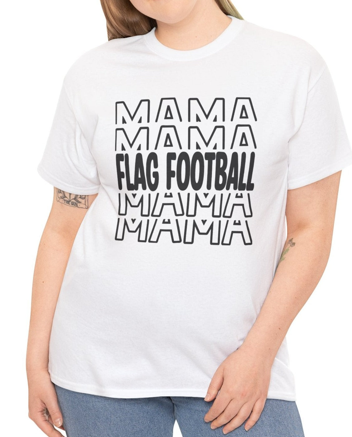 Flag Football Mama Tee - Kim’s Signature Beauty & Accessories    (Store description)