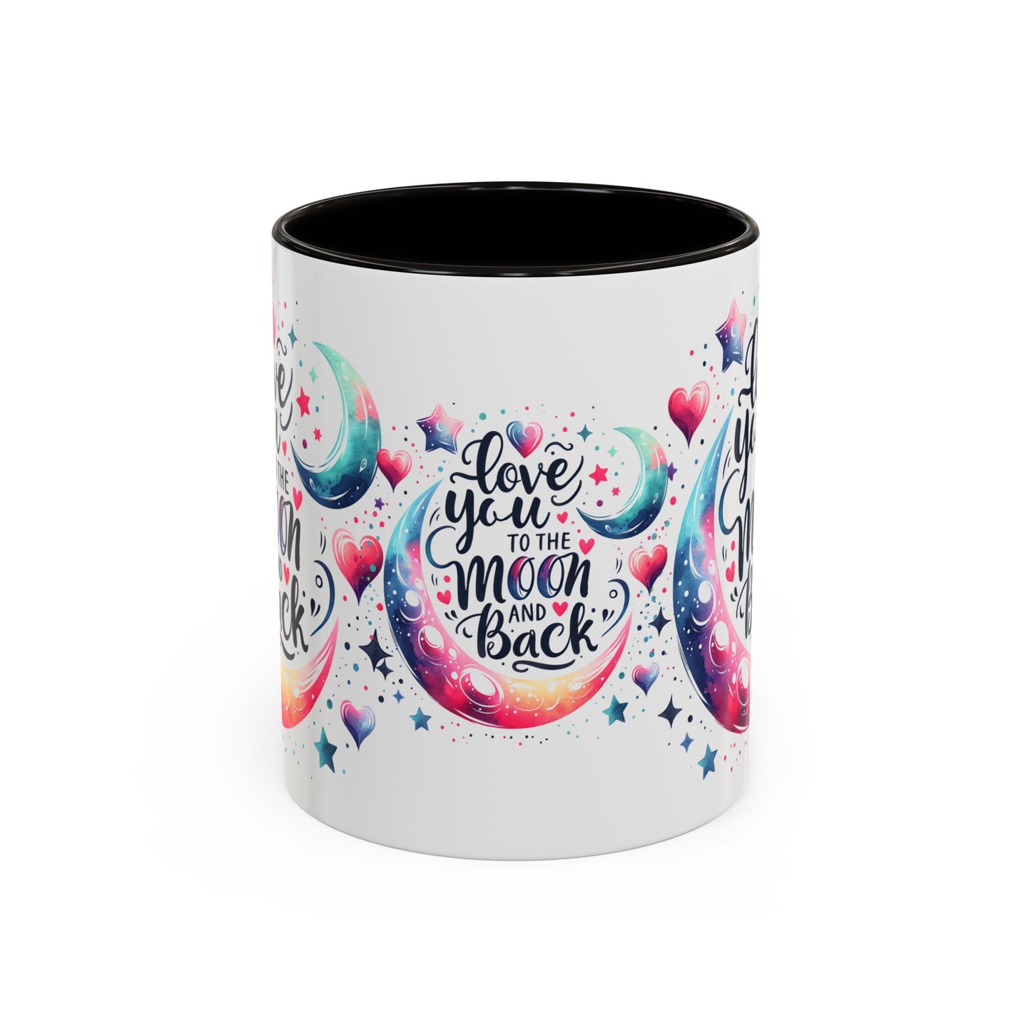 Love You to the Moon Colorful Mugs (11oz, 15oz)