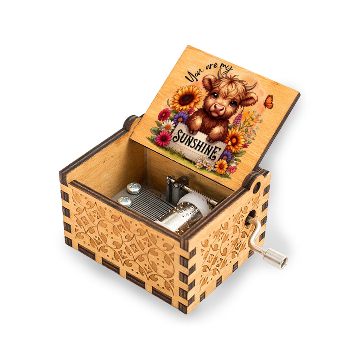 Highland Cow Music Box - Kim’s Signature Beauty & Accessories    (Store description)