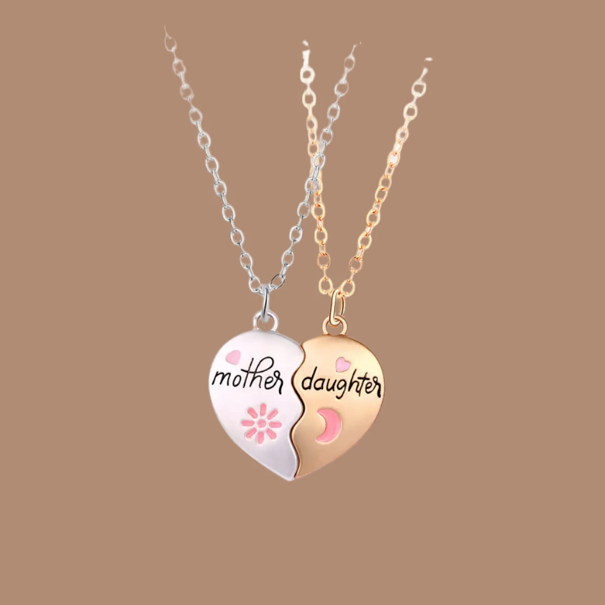 Mother Daughter Necklace - Kim’s Signature Beauty & Accessories    (Store description)