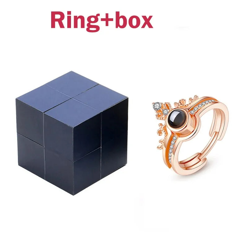 I Love You Ring Set & Jewelry Box - Kim’s Signature Beauty & Accessories    (Store description)