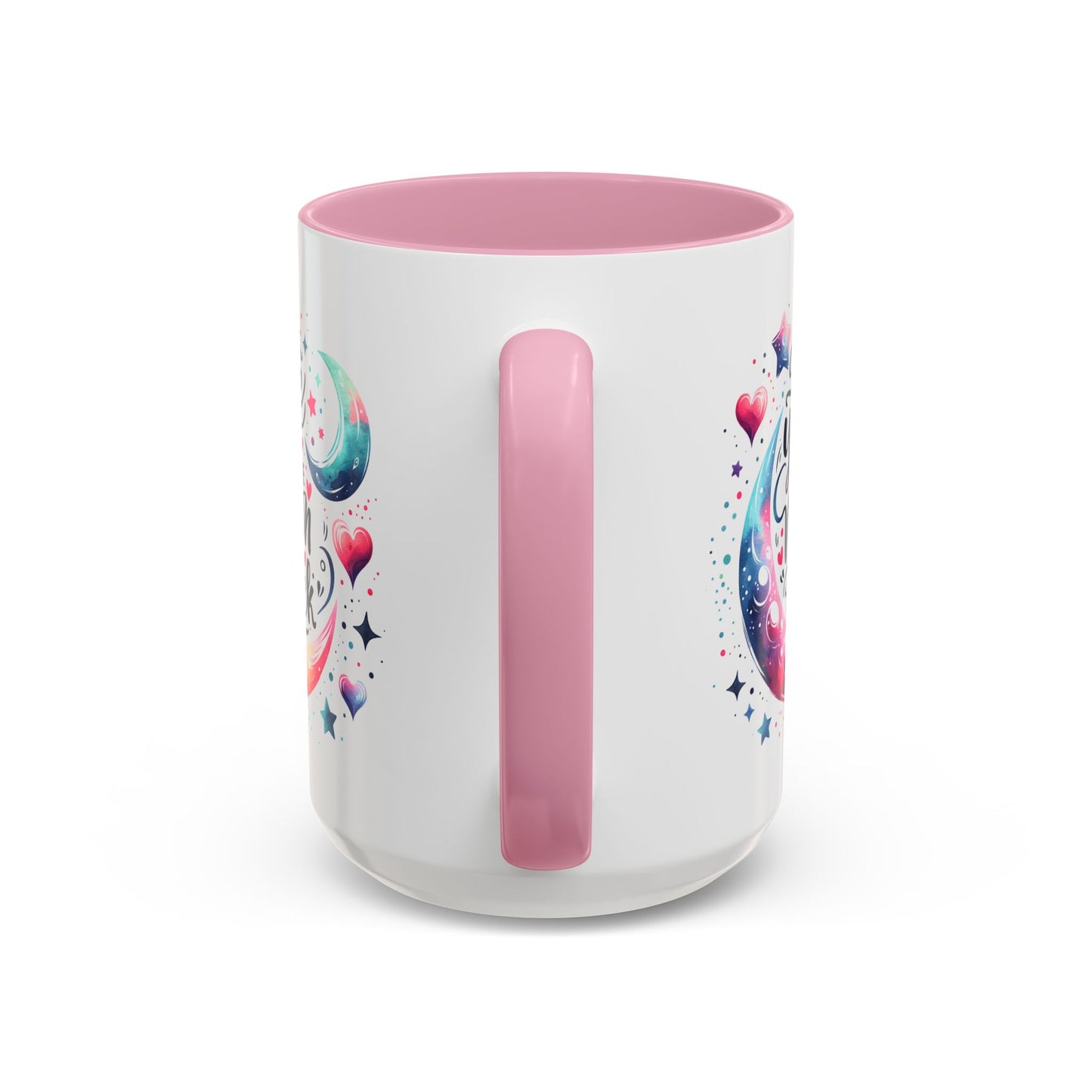 Love You to the Moon Colorful Mugs (11oz, 15oz)