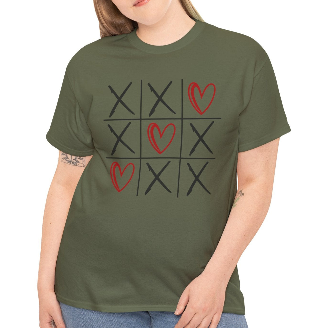 XOXOXO Tic-Tac-Toe -Tee