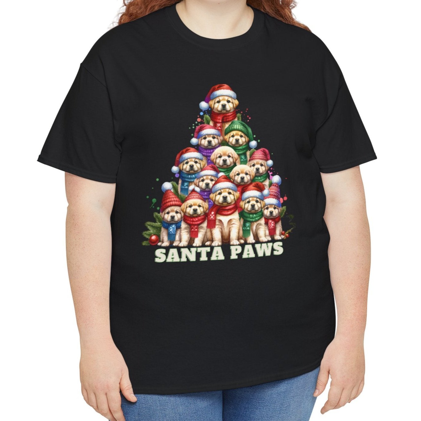 Santa Paws Tree Tee - Kim’s Signature Beauty & Accessories    (Store description)