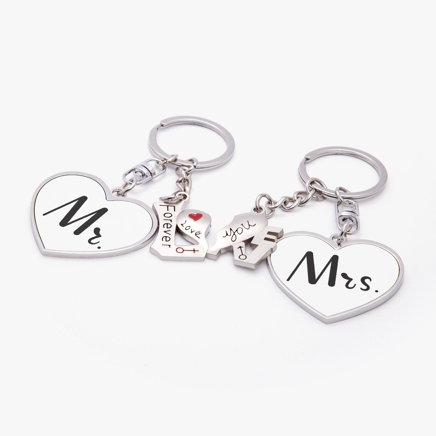 Mr. & Mrs. Couple Magnetic Keychain - Kim’s Signature Beauty & Accessories    (Store description)