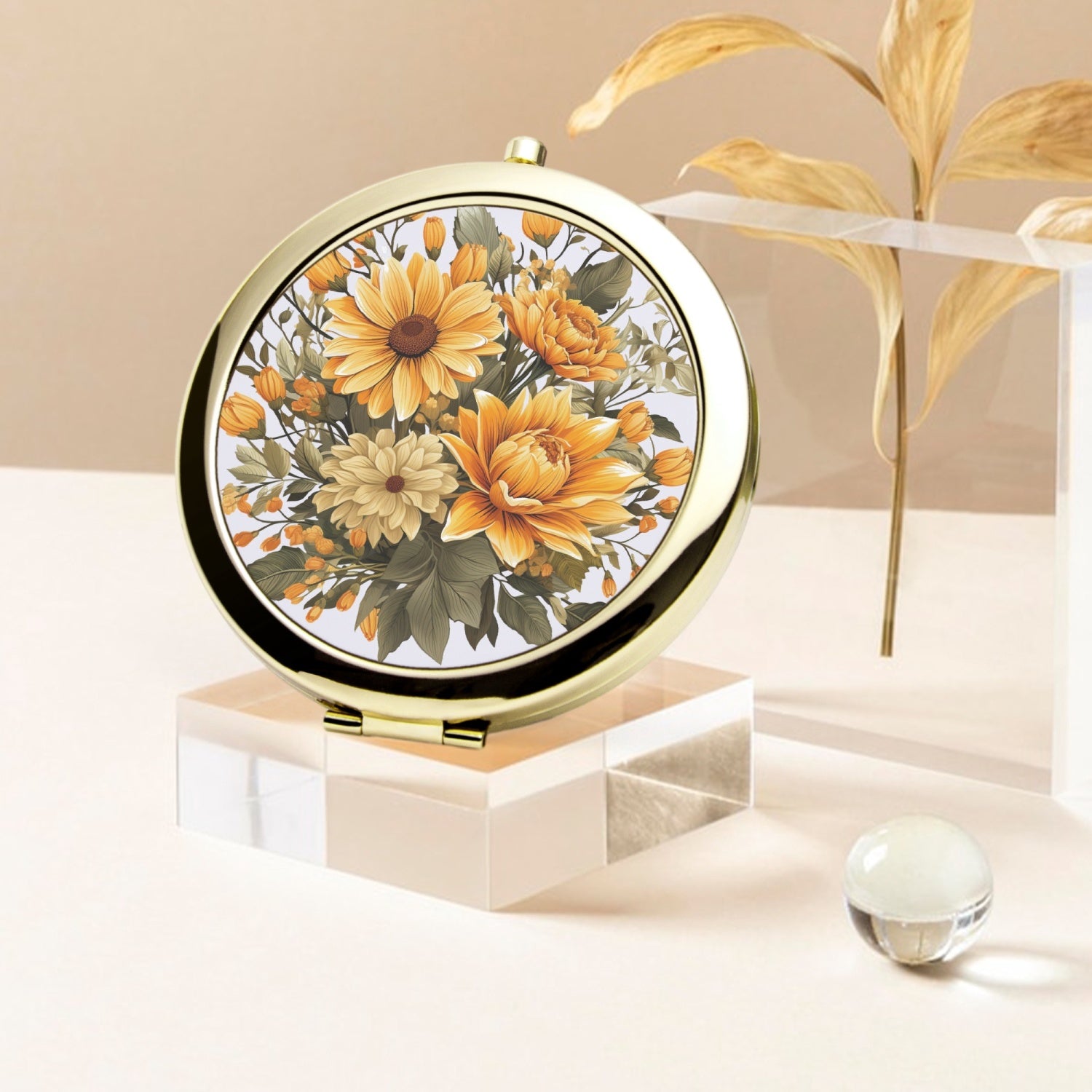 Sunshine | Compact Mirror - Kim’s Signature Beauty & Accessories    (Store description)