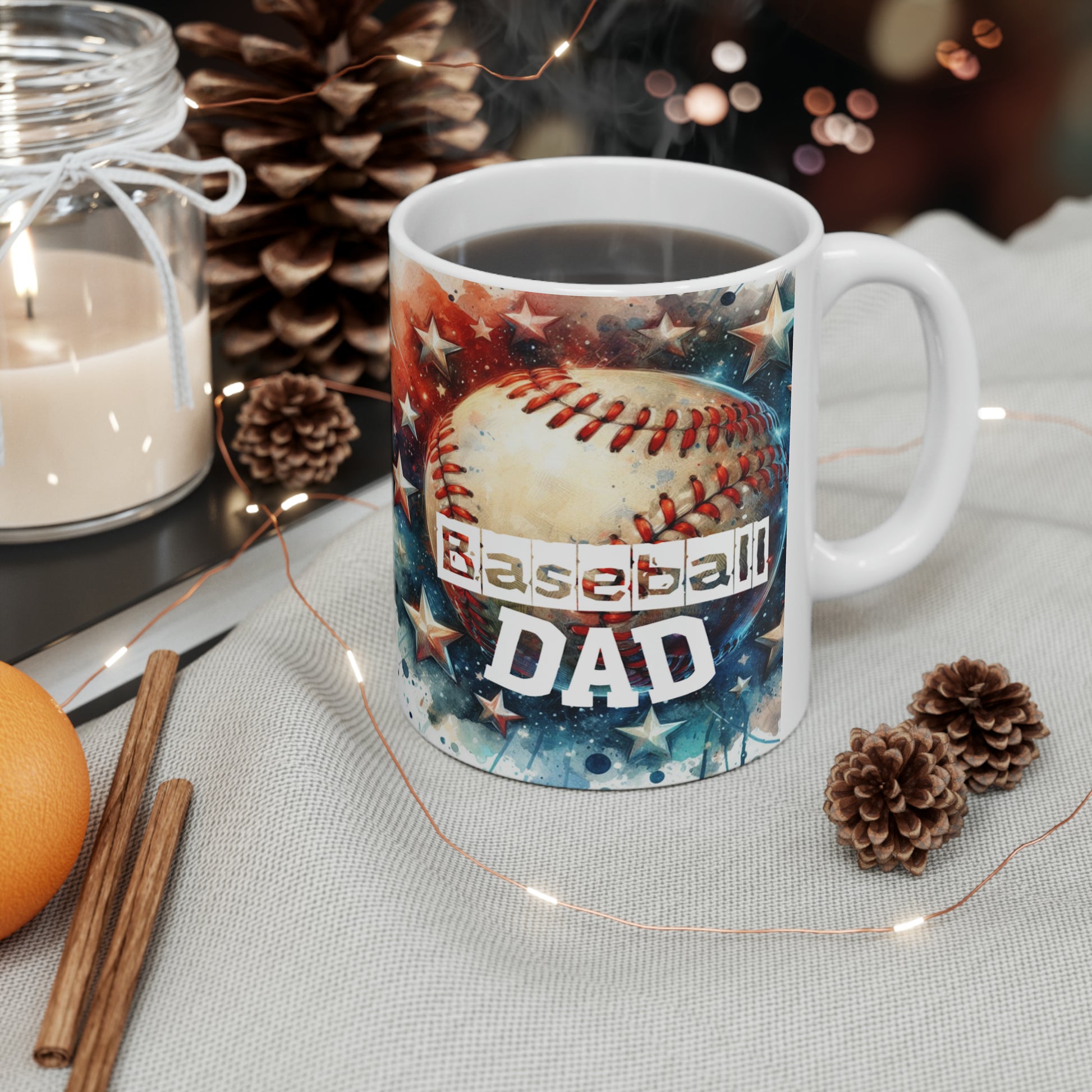 Baseball Dad Mug 11oz - Kim’s Signature Beauty & Accessories    (Store description)