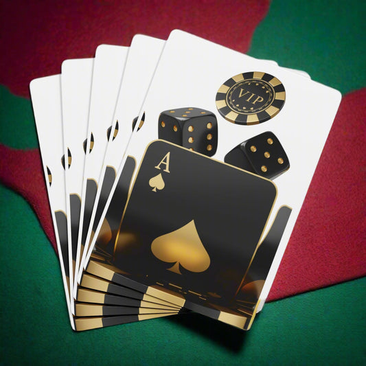 Cards & Chips Poker Playing Cards