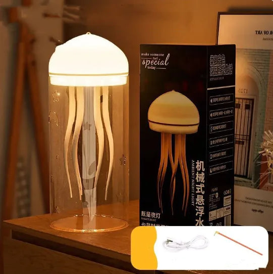 3D Floating Jellyfish Night Light - Kim’s Signature Beauty & Accessories    (Store description)