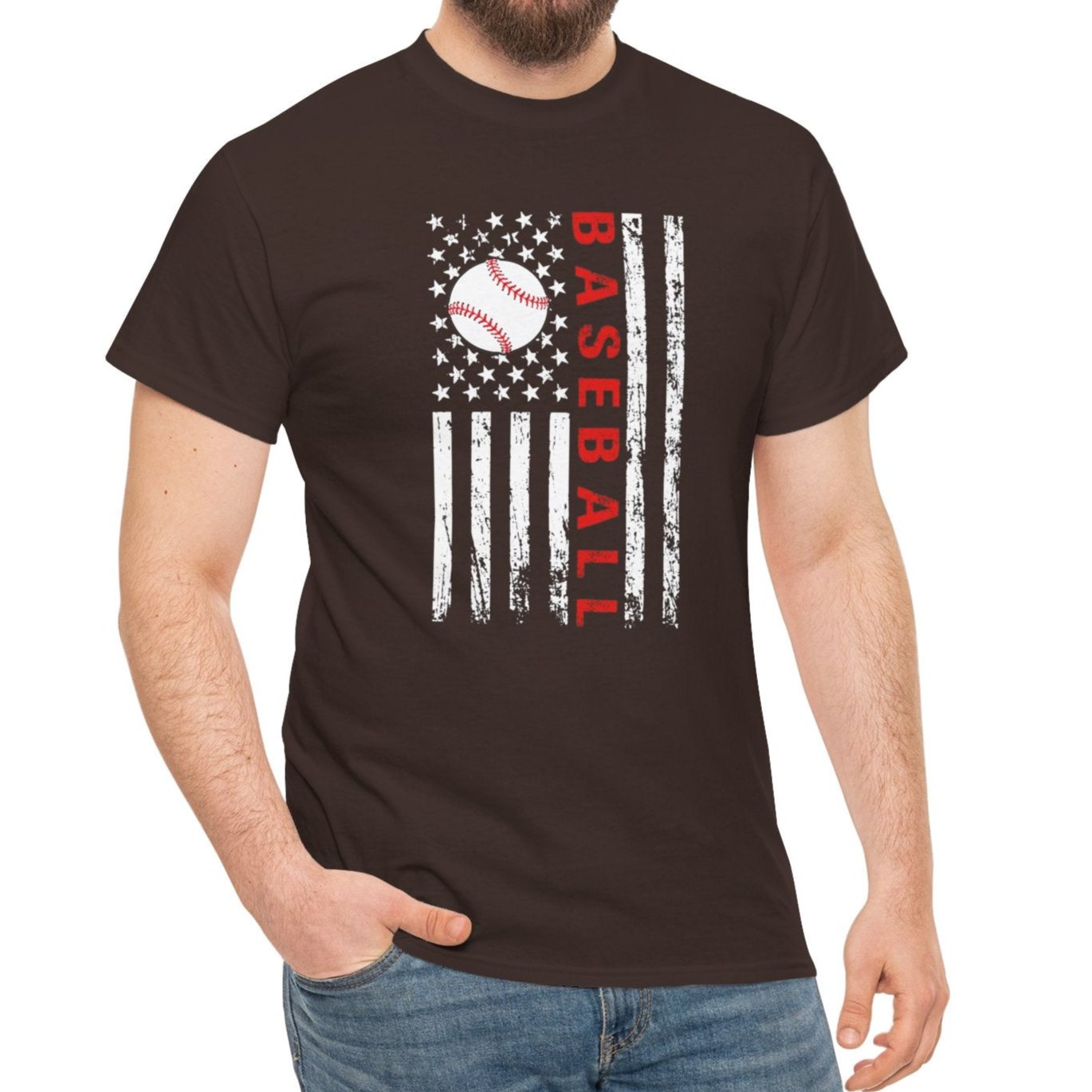 American Baseball Cotton Tee - Kim’s Signature Beauty & Accessories    (Store description)