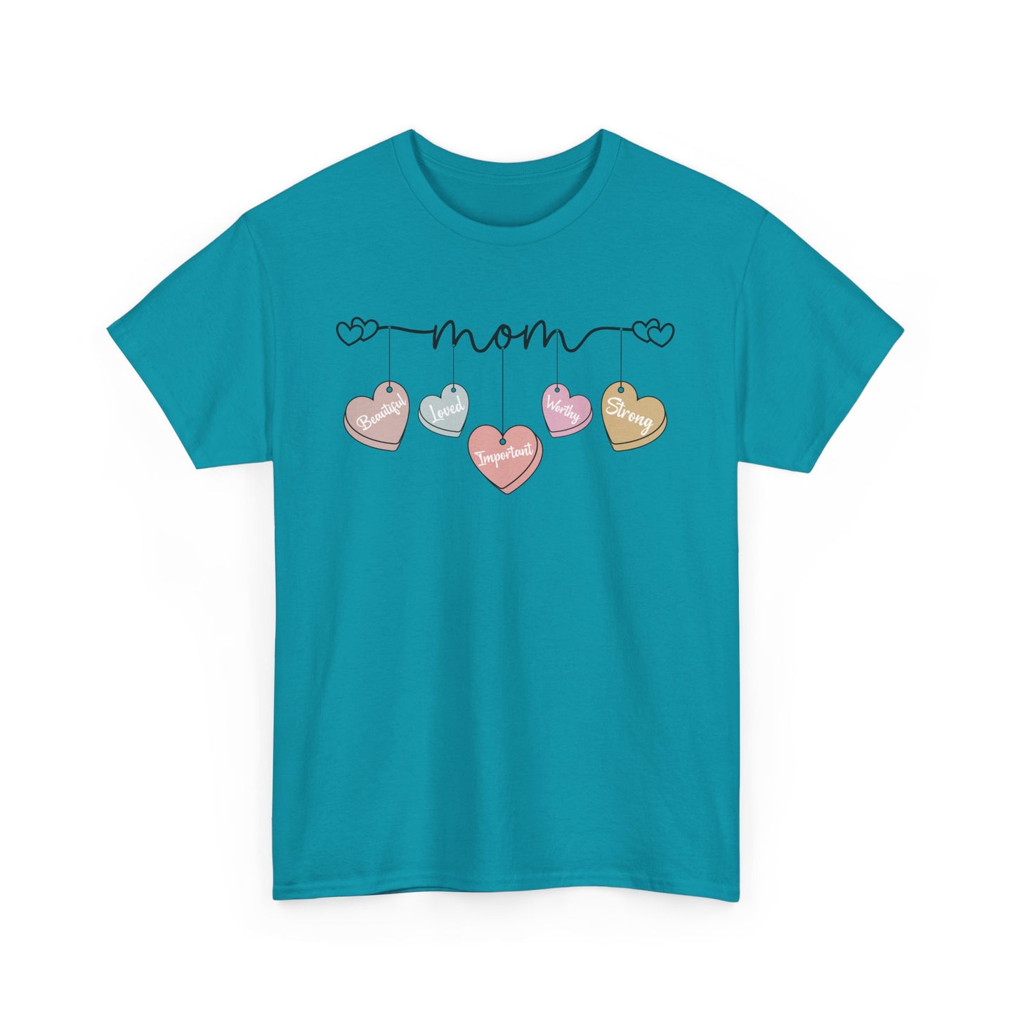 Mom, Candy Heart Tee