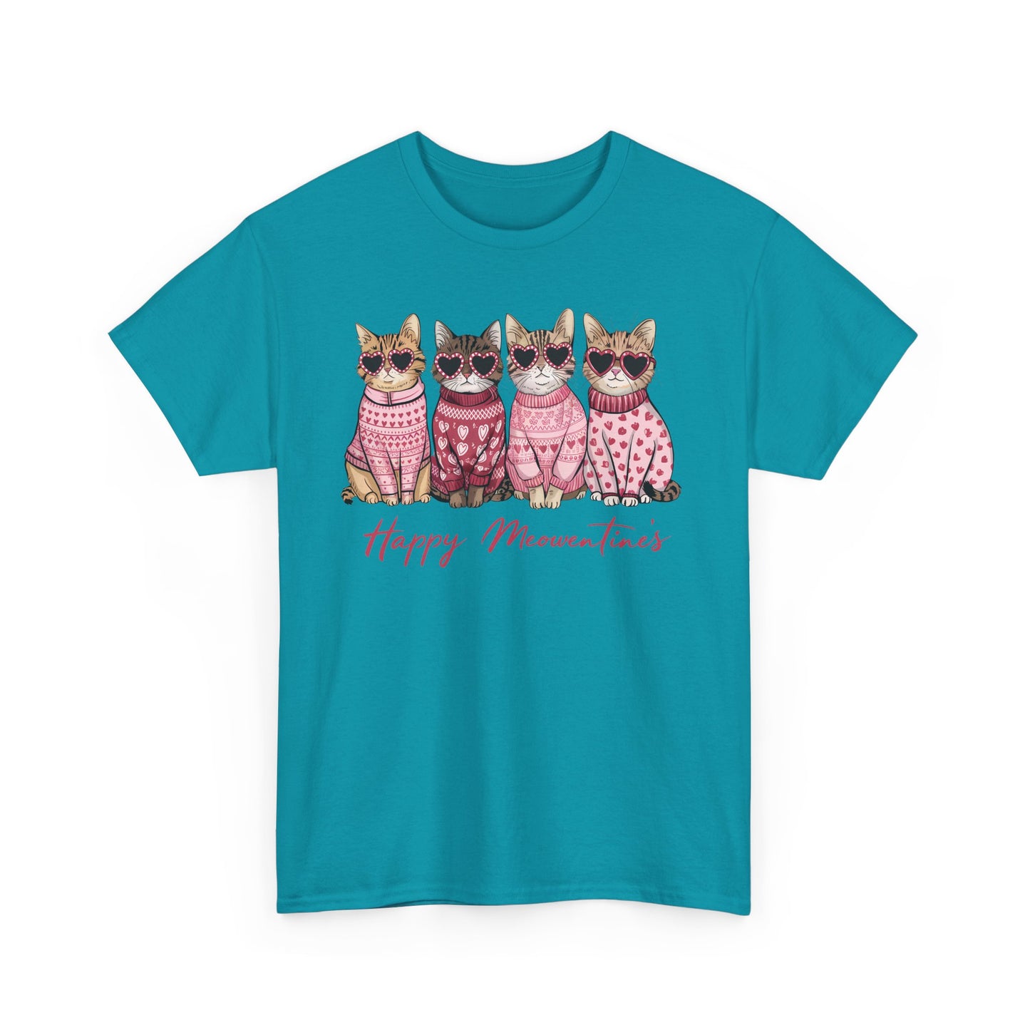 Happy Meowentine's Cotton Tee