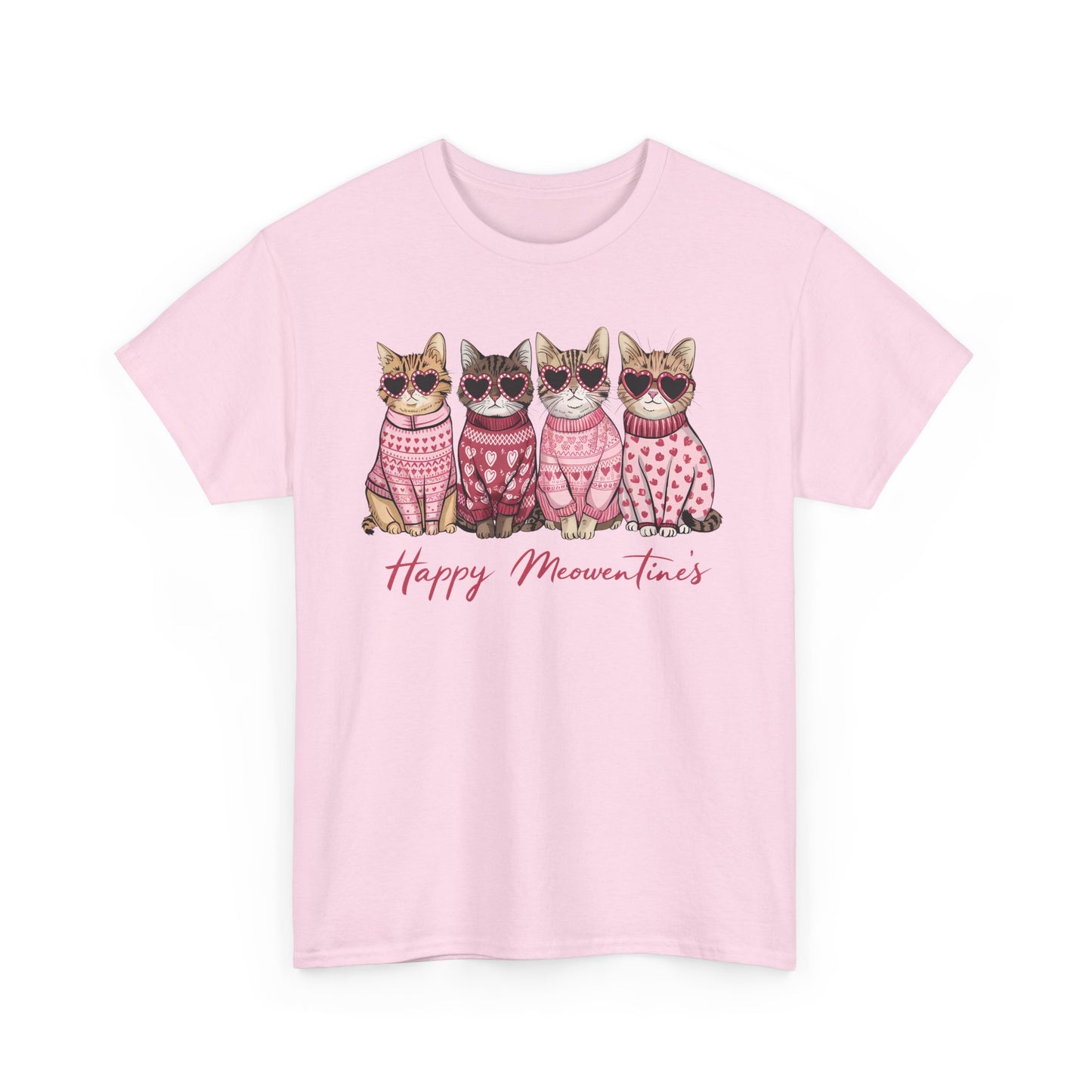 Happy Meowentine's Cotton Tee