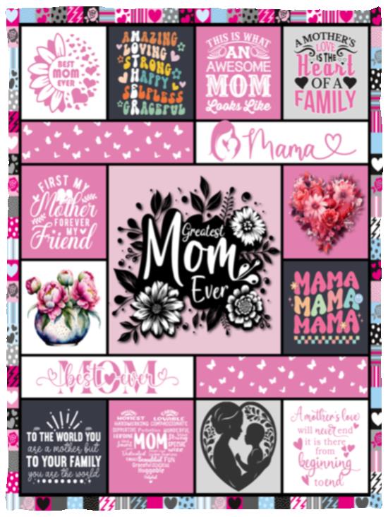 Greatest Mom Ever Blanket - Kim’s Signature Beauty & Accessories    (Store description)