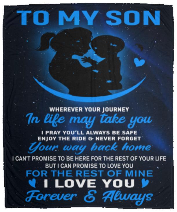 My Son | Fleece Blanket - Kim’s Signature Beauty & Accessories    (Store description)