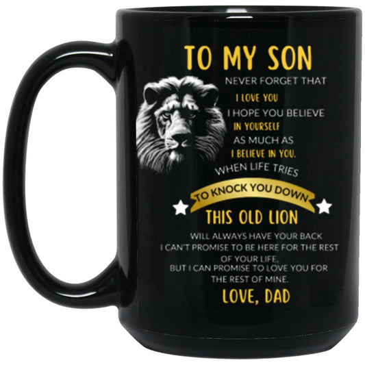 TO MY SON | THIS OLD LION - Kim’s Signature Beauty & Accessories    (Store description)