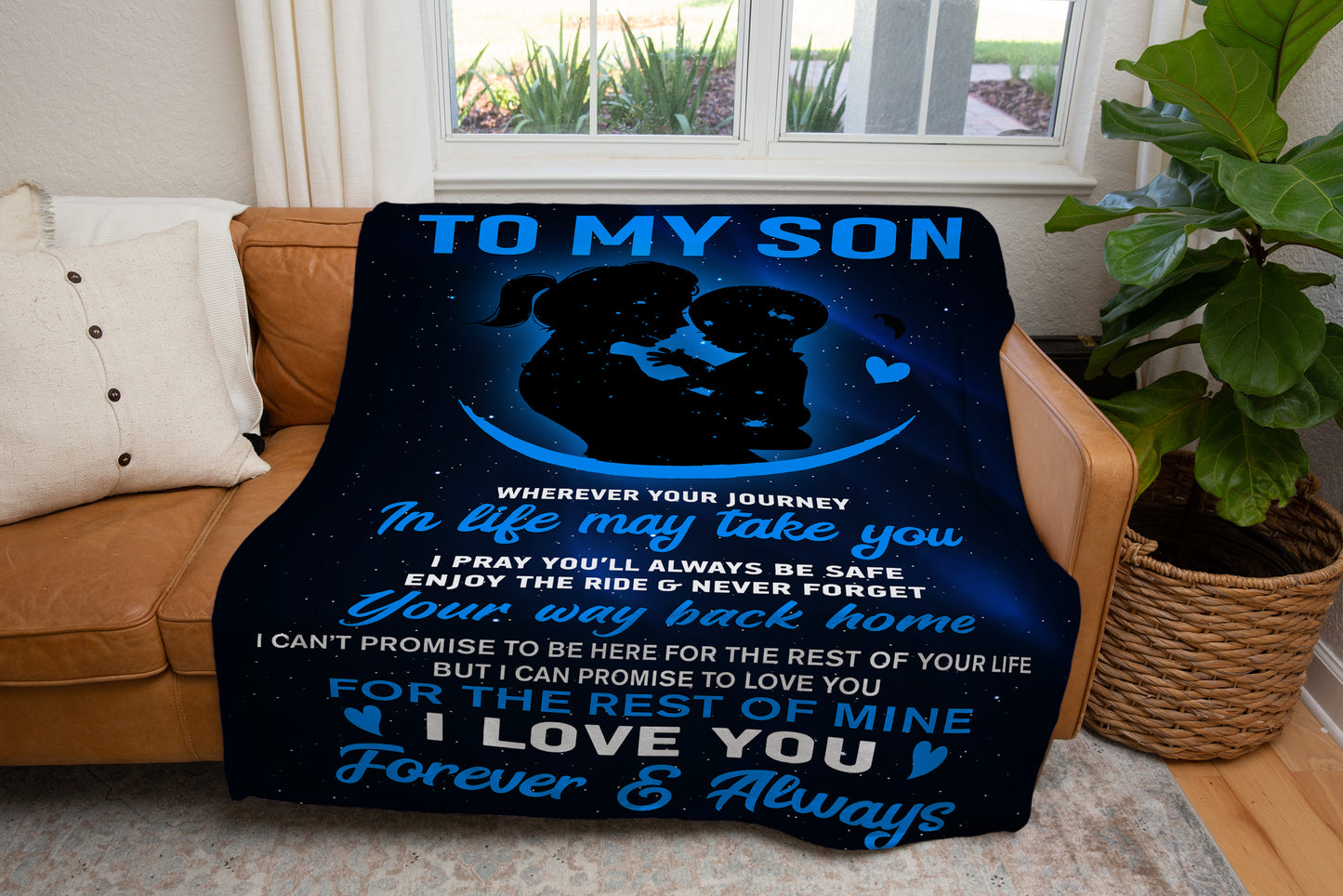 My Son | Fleece Blanket - Kim’s Signature Beauty & Accessories    (Store description)