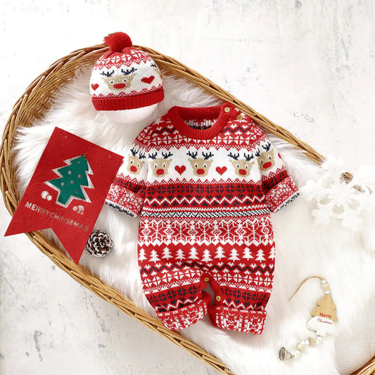 Christmas Pattern Newborn Romper - Kim’s Signature Beauty & Accessories    (Store description)