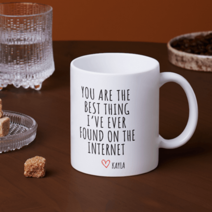 You are the Best Thing Personalized Mug - Kim’s Signature Beauty & Accessories    (Store description)