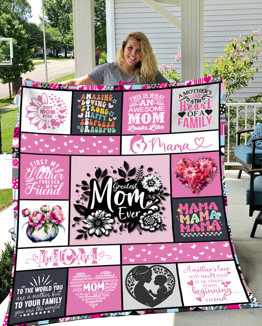 Greatest Mom Ever Blanket - Kim’s Signature Beauty & Accessories    (Store description)