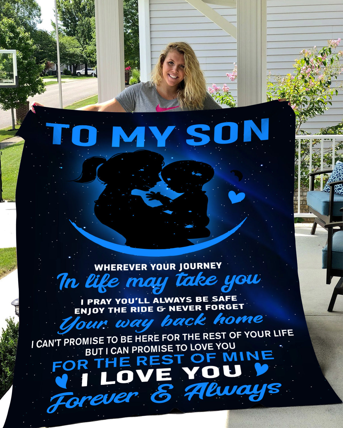 My Son | Fleece Blanket - Kim’s Signature Beauty & Accessories    (Store description)