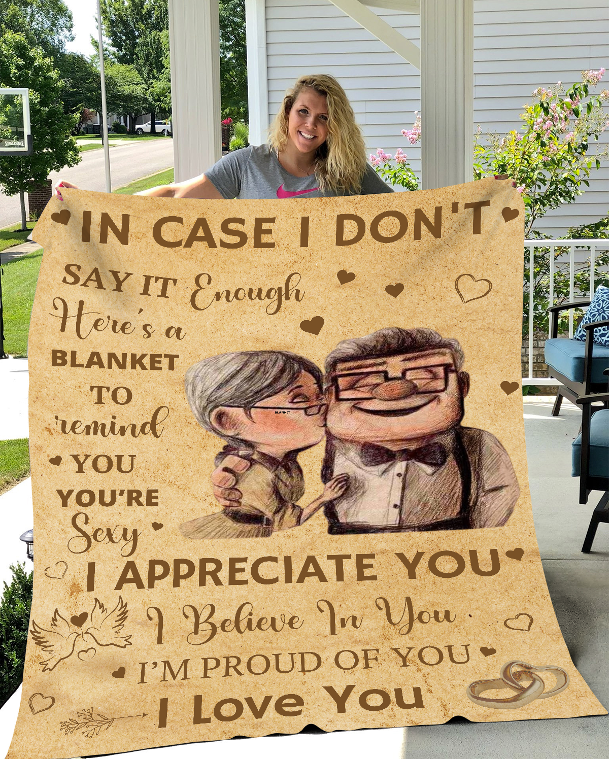 Old Couple Love Blanket - Kim’s Signature Beauty & Accessories    (Store description)