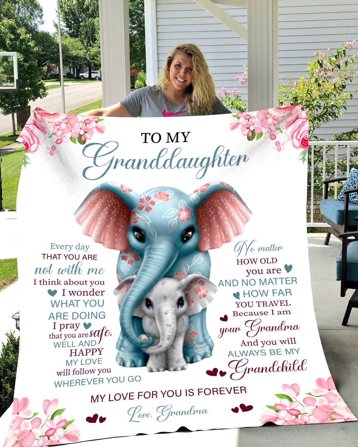 Granddaughter, Love Grandma Blanket - Kim’s Signature Beauty & Accessories    (Store description)