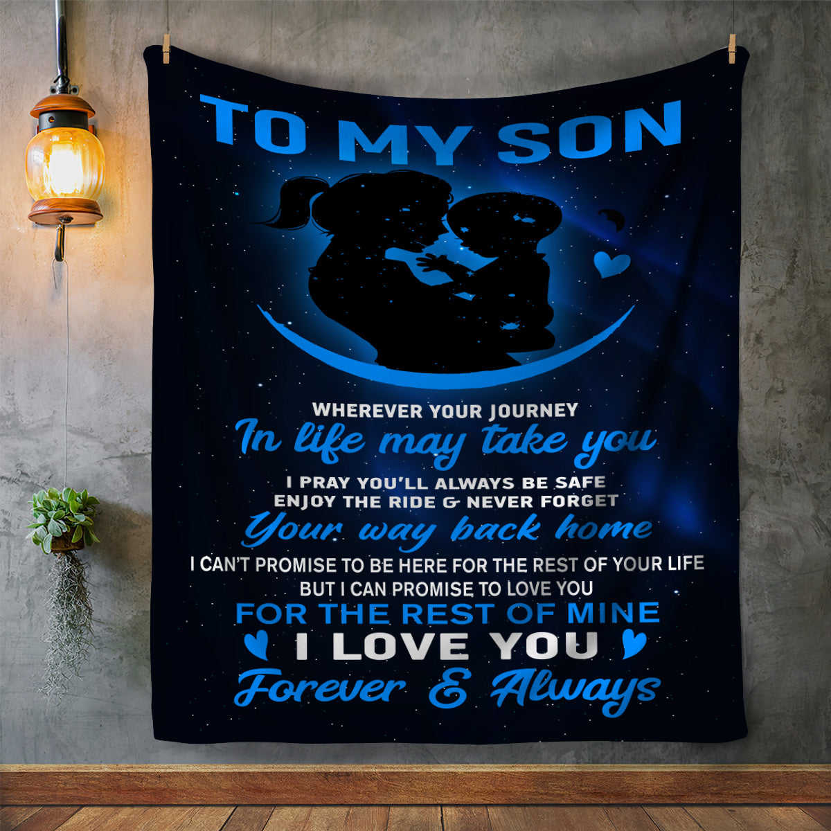 My Son | Fleece Blanket - Kim’s Signature Beauty & Accessories    (Store description)