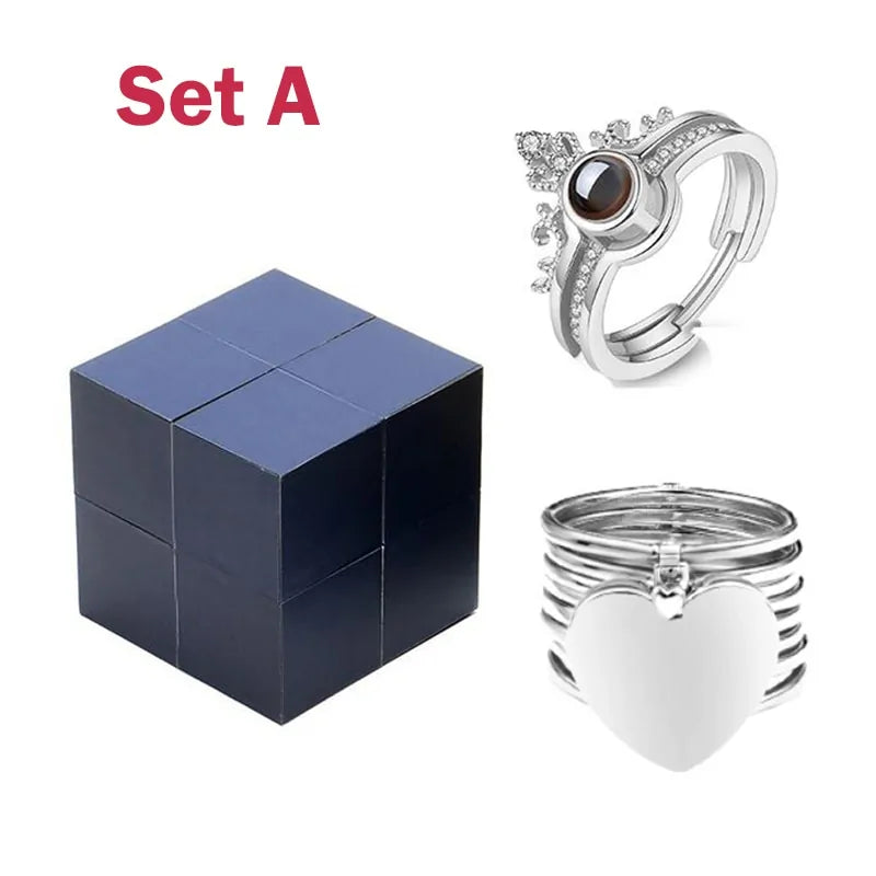 I Love You Ring Set & Jewelry Box - Kim’s Signature Beauty & Accessories    (Store description)